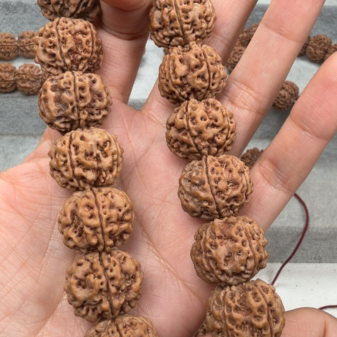 爱***年手串金刚菩提镂空安娜超头