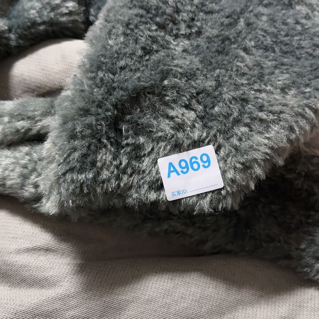 灰绿细羊羔毛14元2米969