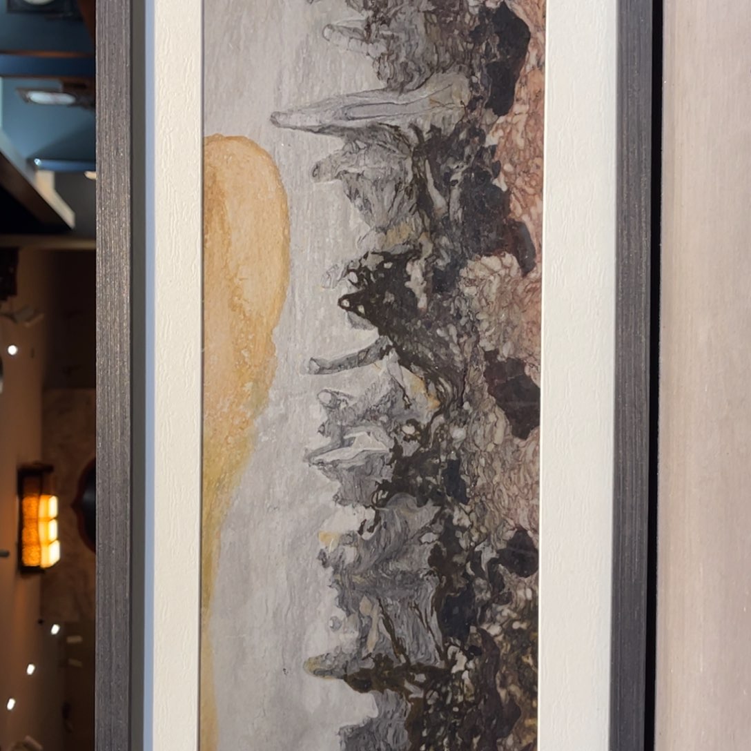彩石65/29 三峡清江画面石