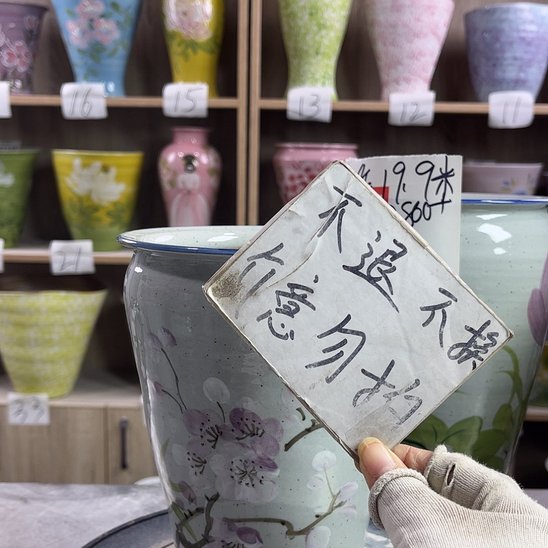 景德镇陶瓷花盆花盆