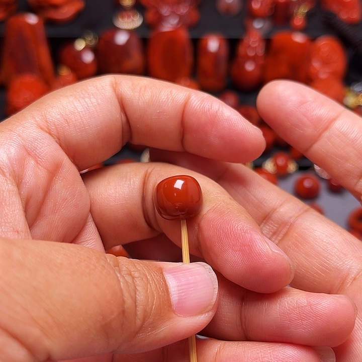 H***c南红玛瑙未镶嵌配饰12