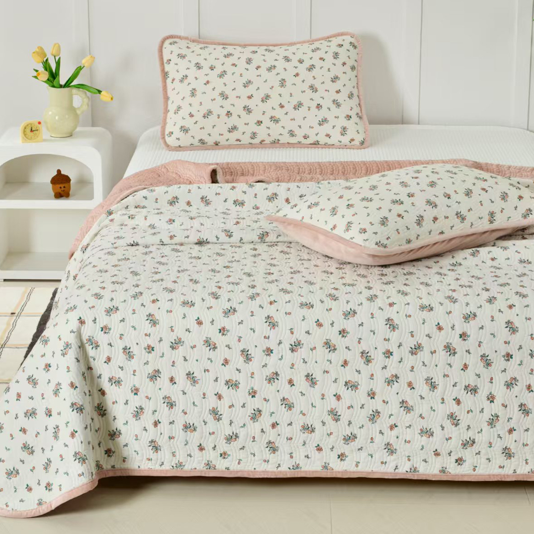 眠屿双岸床盖三件套220*240微瑕～M601