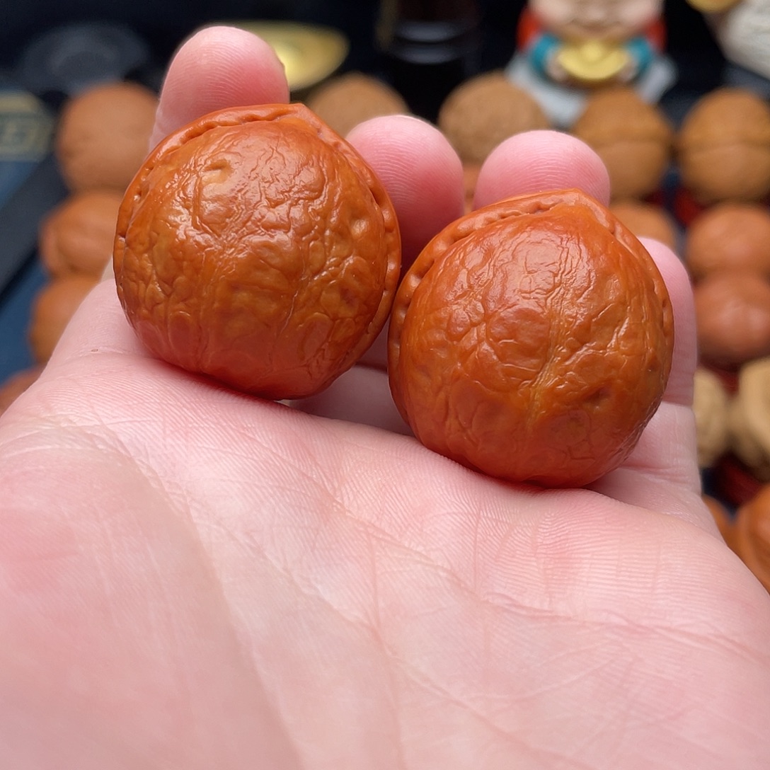 把件文玩核桃精品小手捻