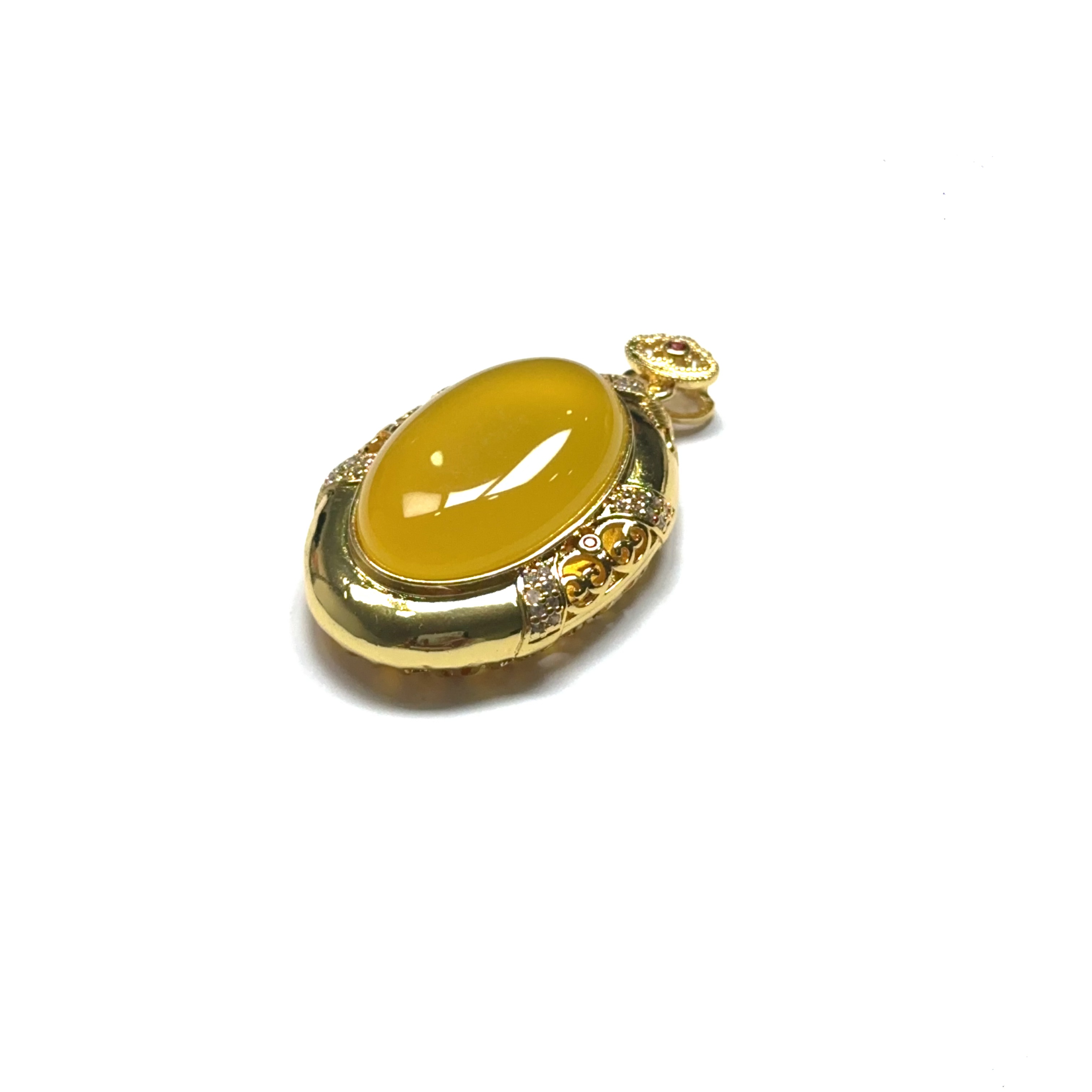  BYM065 现代简约时尚吊坠 尺寸32*22mm