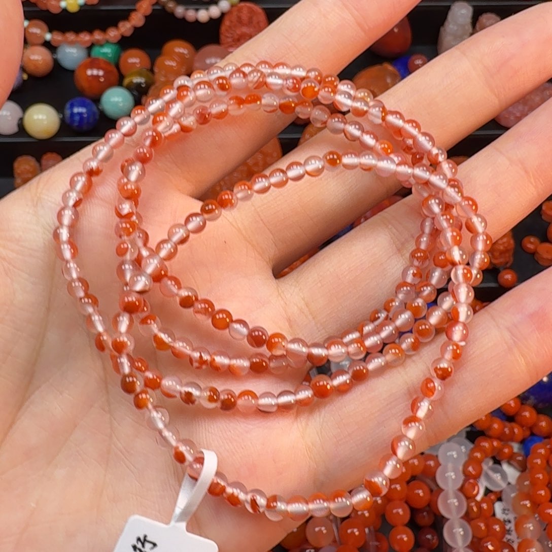 谷***子南红玛瑙未镶嵌分单