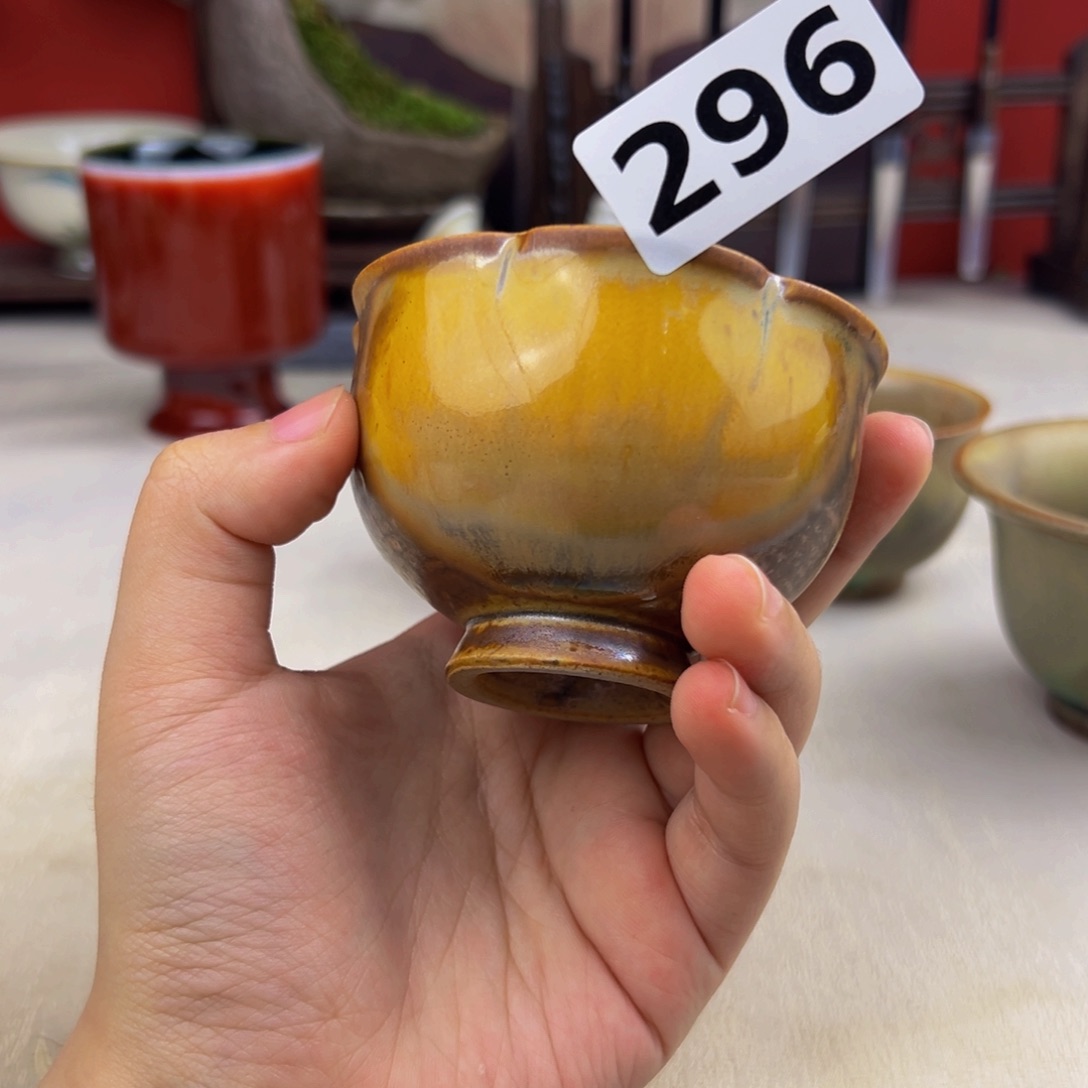 杯子纯手工柴烧主人杯