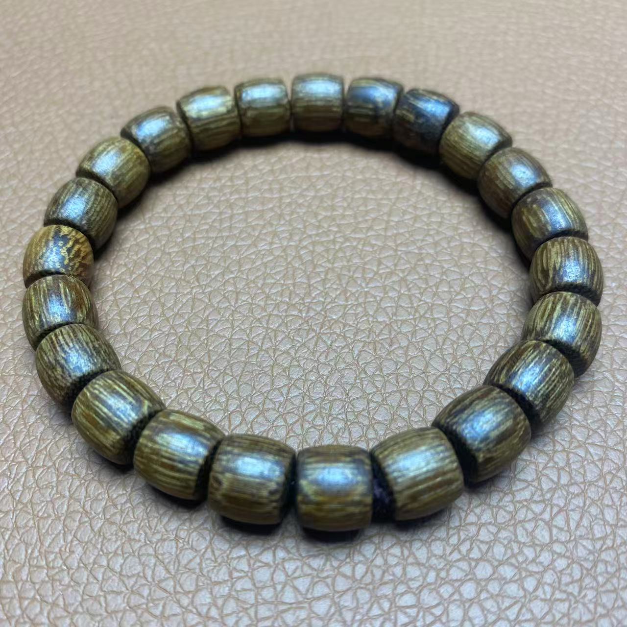 沉木 木桶珠 木质手串 （无礼盒）007