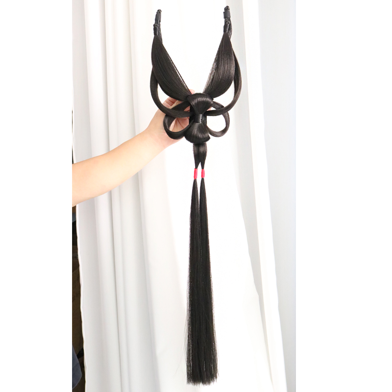 【南枝】梧桐古装假发全发丝宋制明制可搭神仙风一体后披后压假发髻