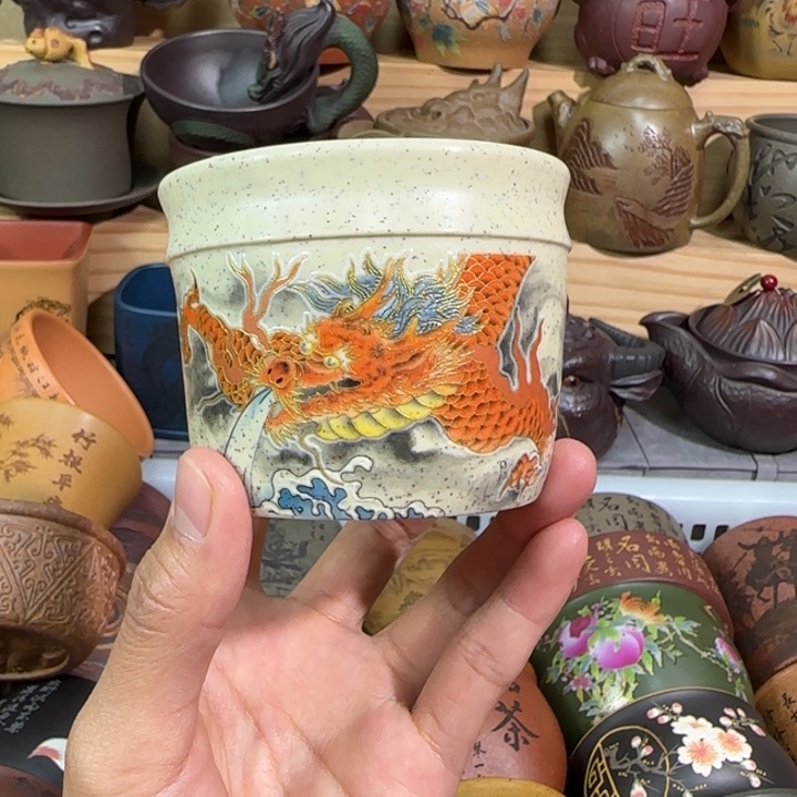 紫砂茶杯宜兴紫砂