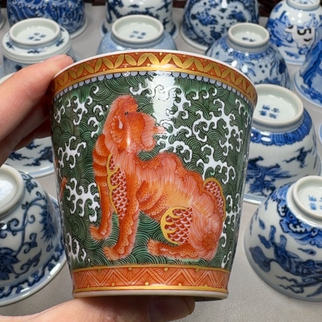 杯子景德镇陶瓷艺术品