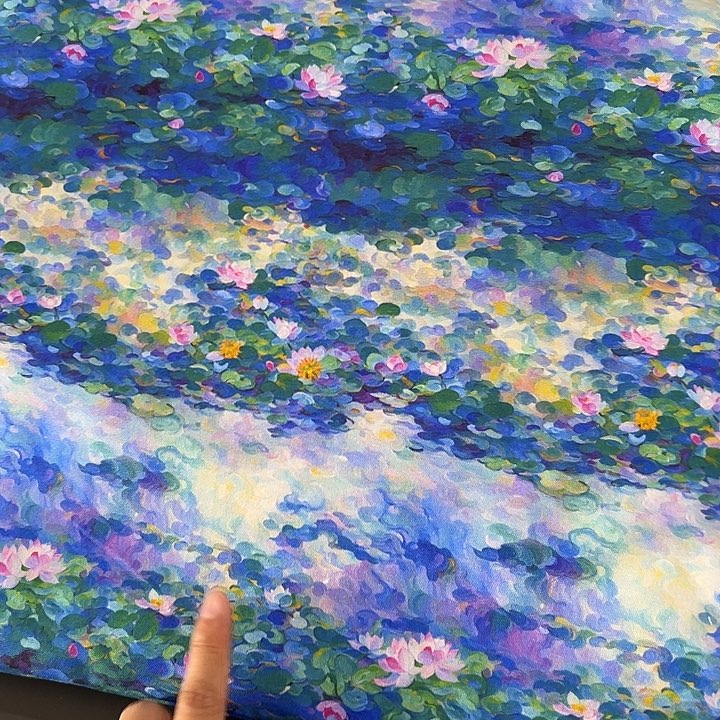 棉一米价纯棉8安帆布1.5米宽果子块