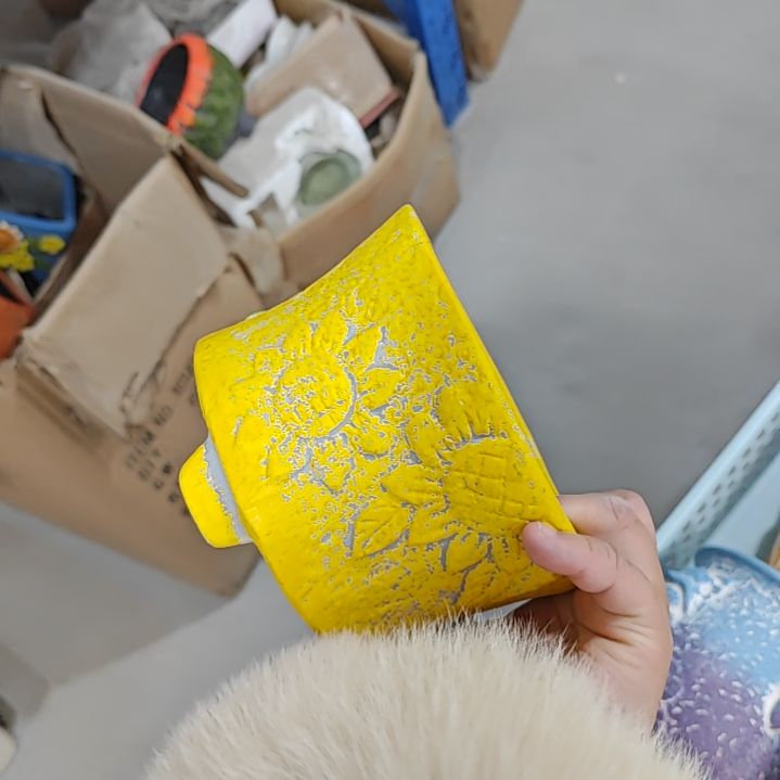 红陶吸水透气的白陶花盆凑满12发货