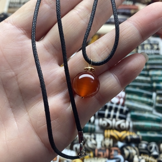 玛瑙/玉髓未镶嵌颈饰