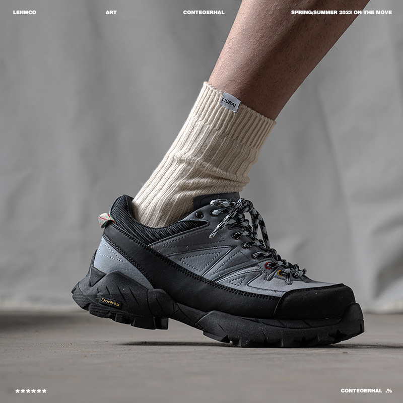 厚底登山休闲鞋3N903