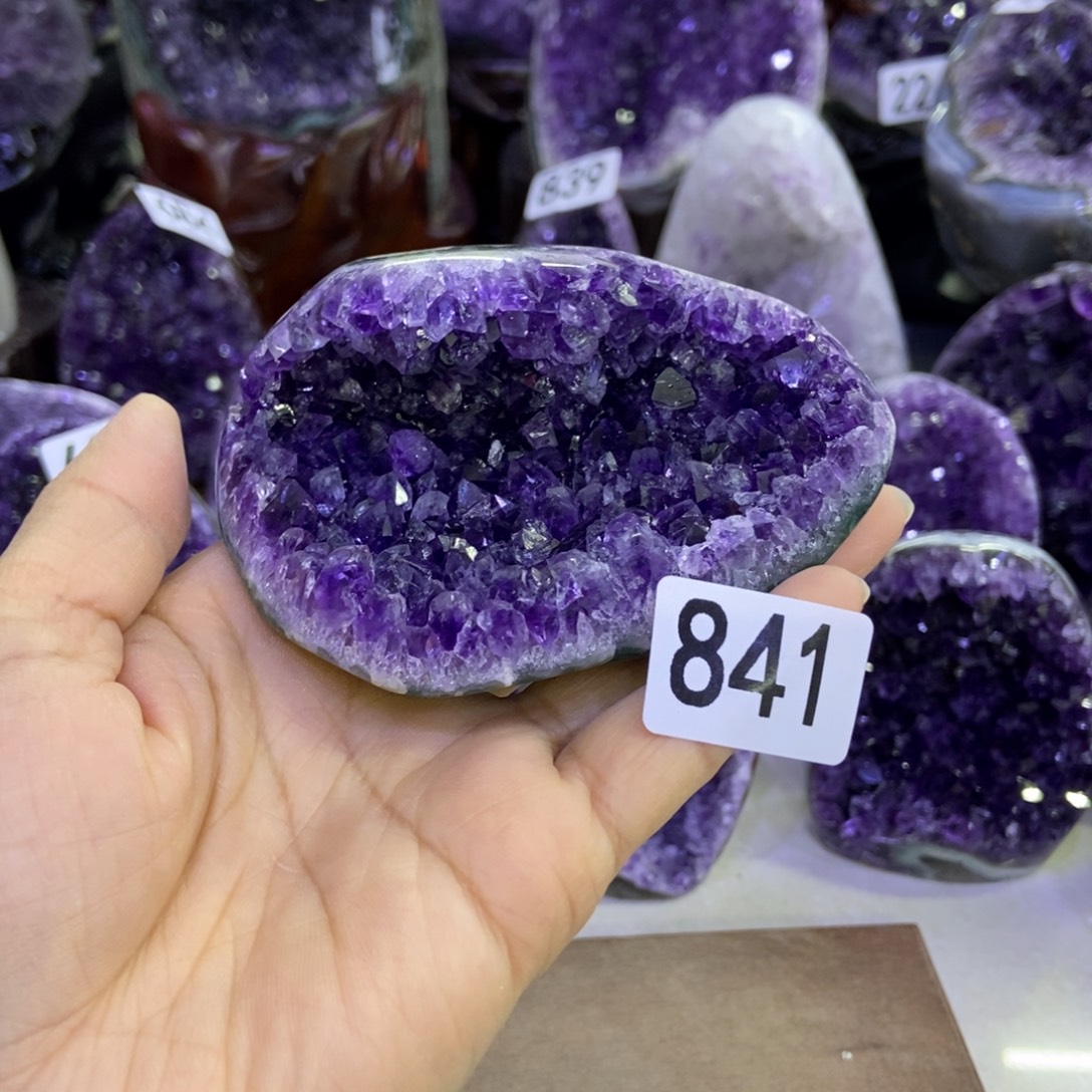 紫晶银S925镶嵌大型摆件（非配饰）