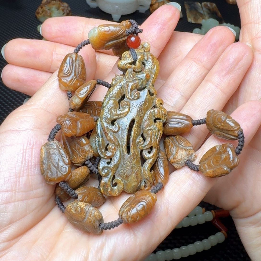 用***0和田玉未镶嵌挂件