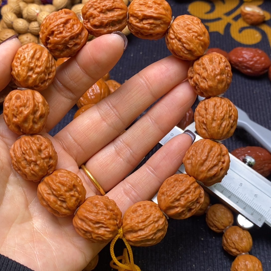 【闪购商品】吊坠文玩核桃L*e疙瘩纹八棱