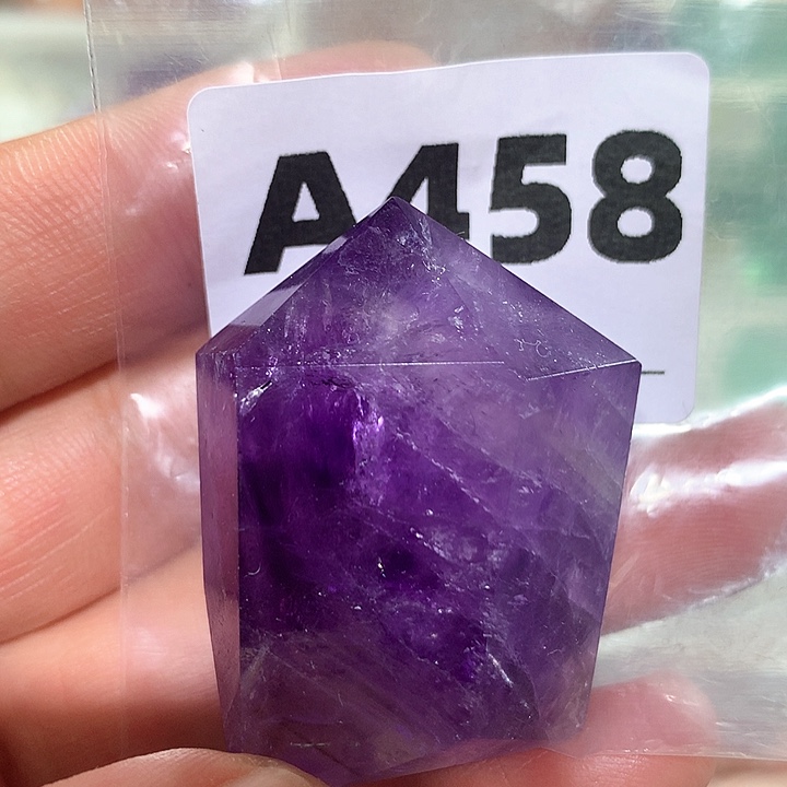 天然水晶柱子A458未镶嵌水晶