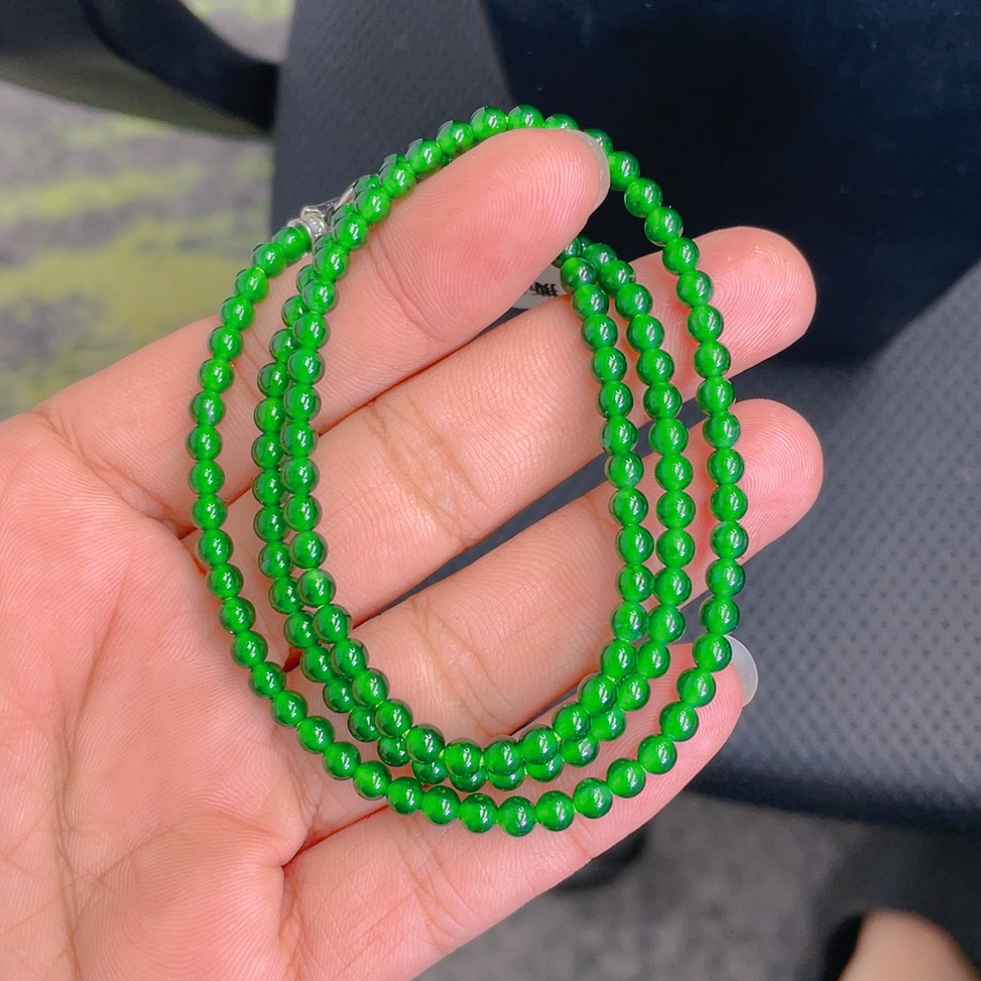 颈饰未镶嵌翡翠A货卡4