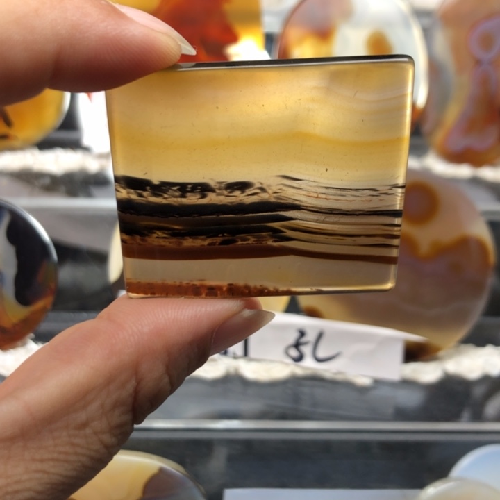 合金玛瑙/玉髓珠宝奇石96