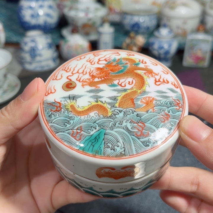 摆件精品粉盒一件0000000
