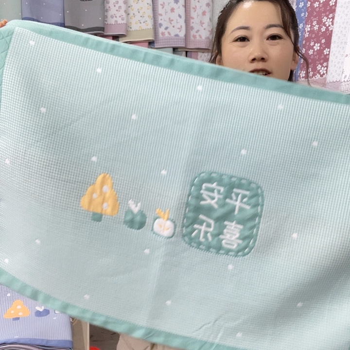 棉特价促销绿色平安喜乐