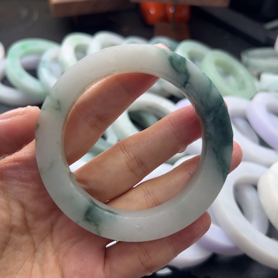定制翡翠未镶嵌胶胶
