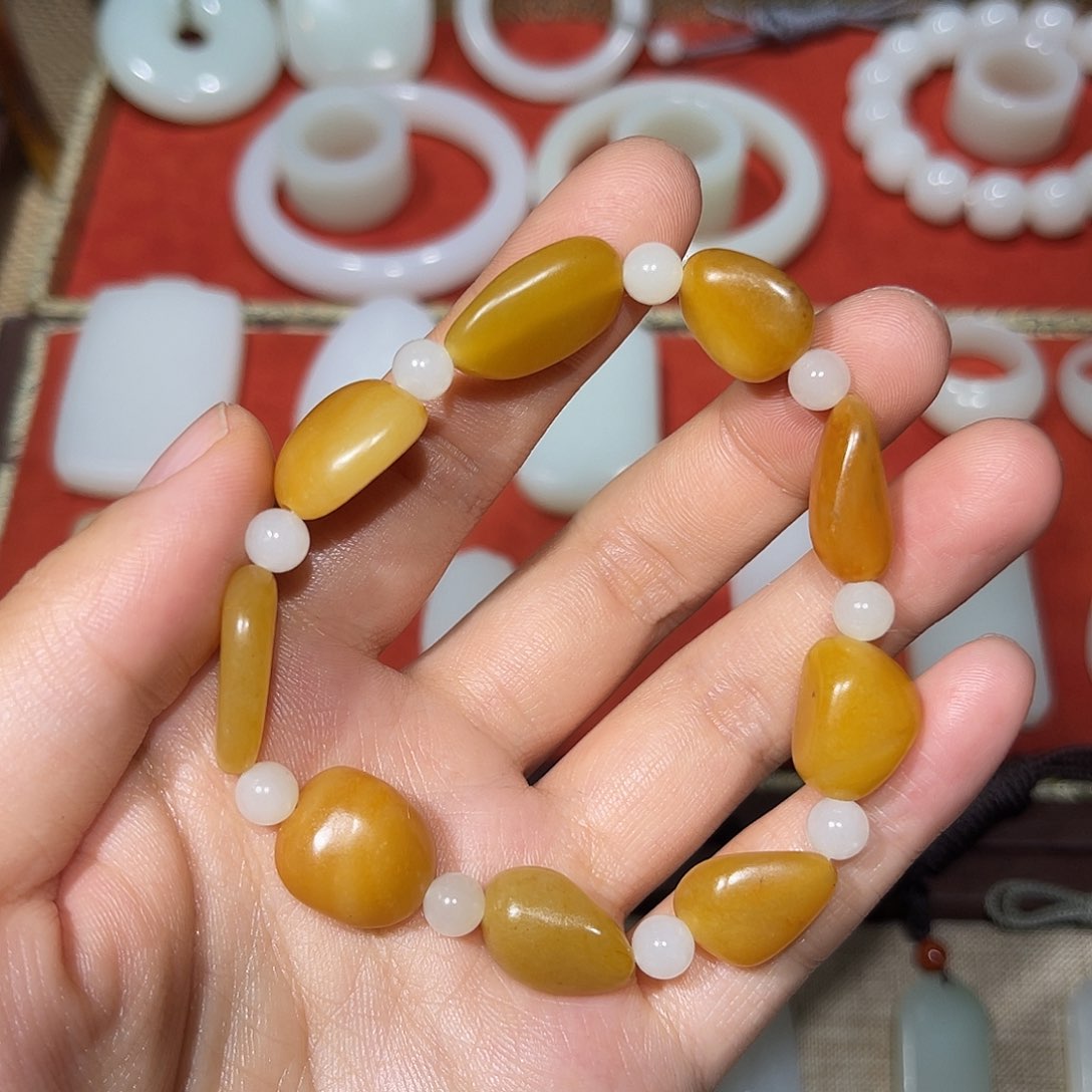 手链未镶嵌和田玉