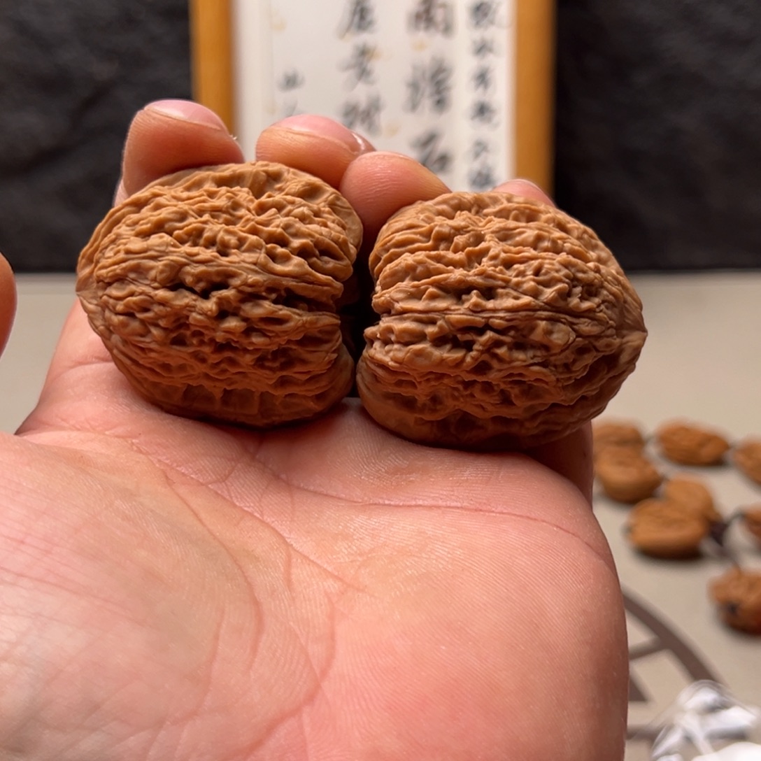 我***哥把件文玩核桃南疆40