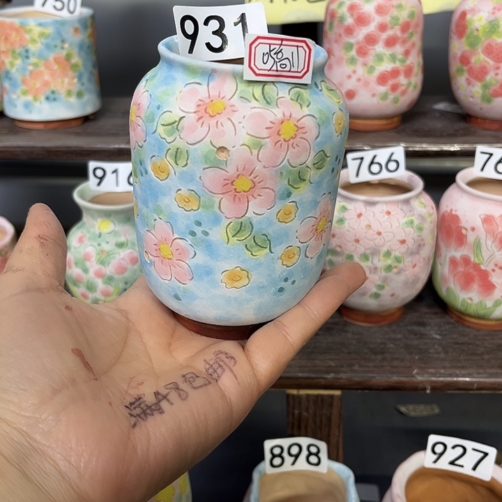 手工制作多肉花盆