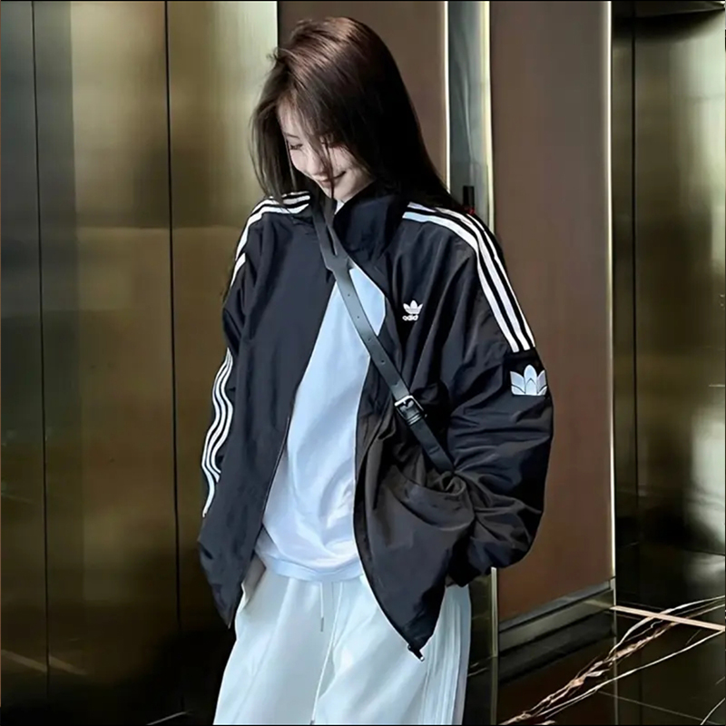 【奥莱内购清仓】男女情侣休闲外套春秋大码宽松夹克双层防晒衣