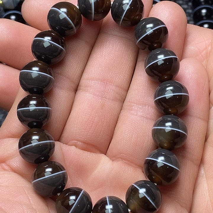 玛瑙/玉髓手链未镶嵌