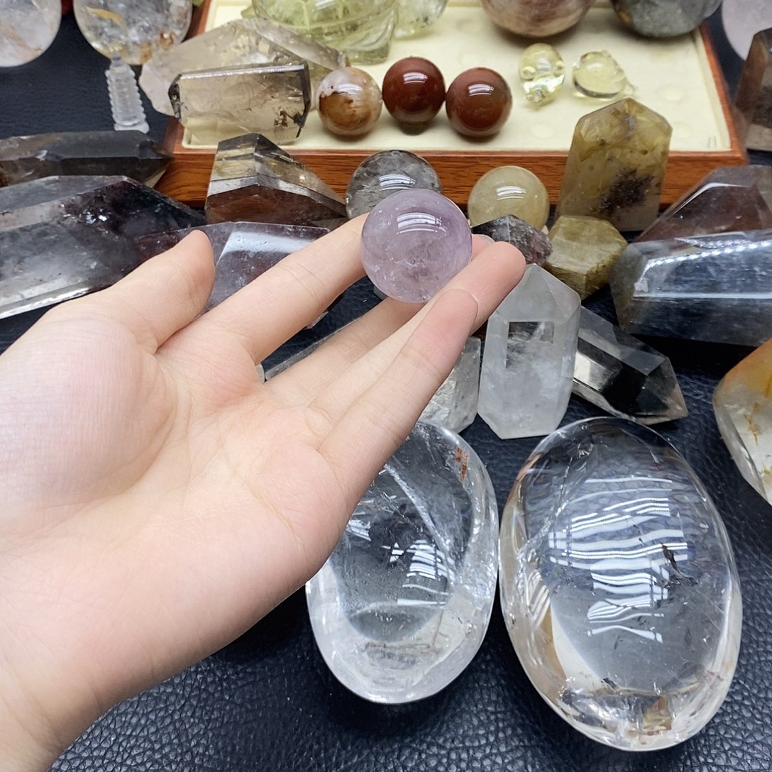 未镶嵌珠宝半成品水晶267水晶石