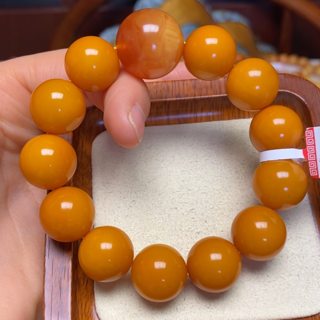 【闪购商品】蜜蜡手链未镶嵌手串