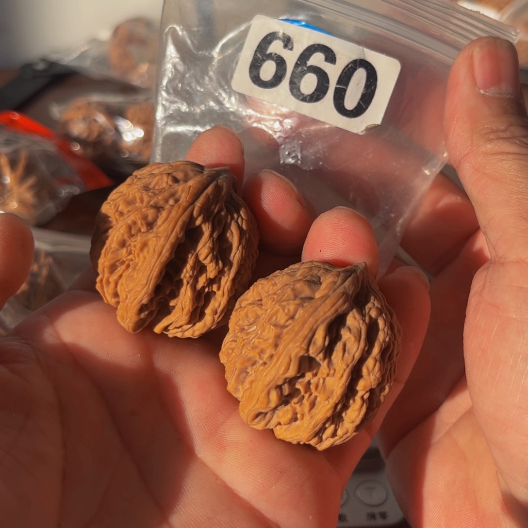 吊坠文玩核桃虎头43