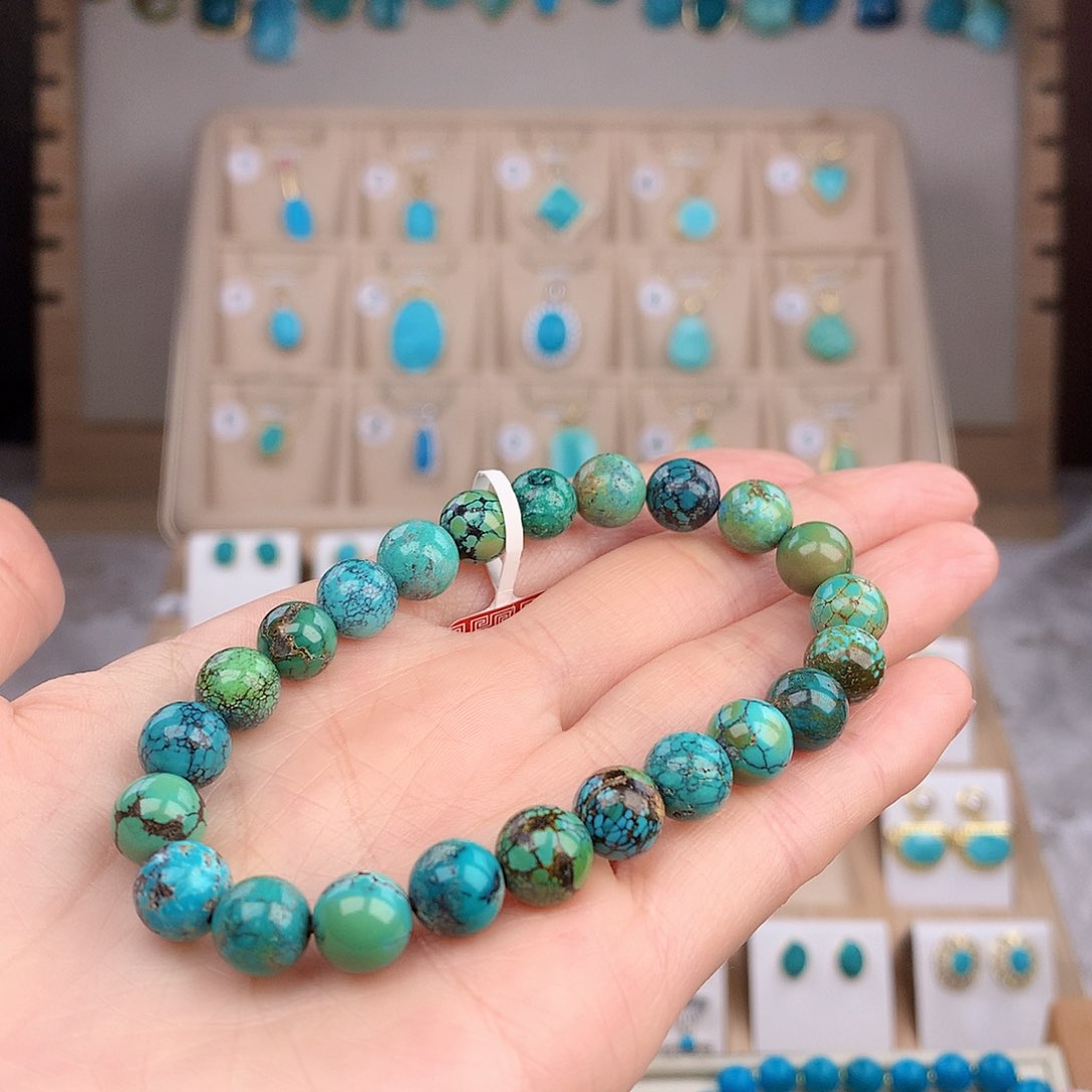 绿松石手链未镶嵌