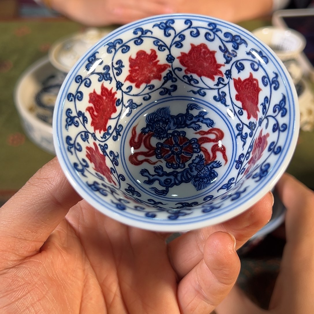 杯景德镇手工手绘陶瓷杯子