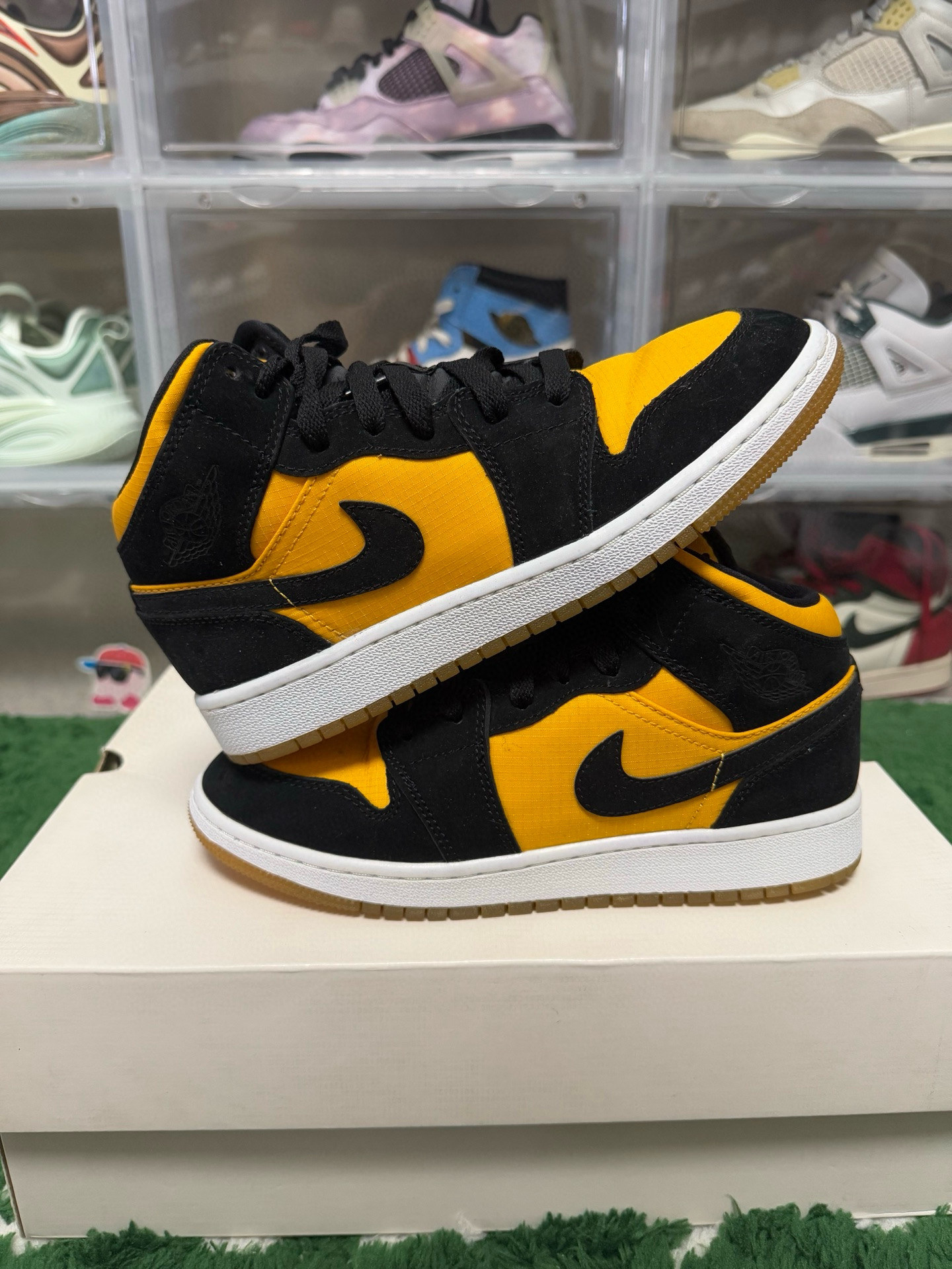 95新 maje 36.5码/aj1黑黄休闲鞋/二手正品