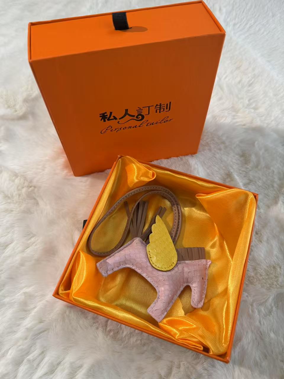 H-Liz2025新款小马挂件女士包包配饰 K004