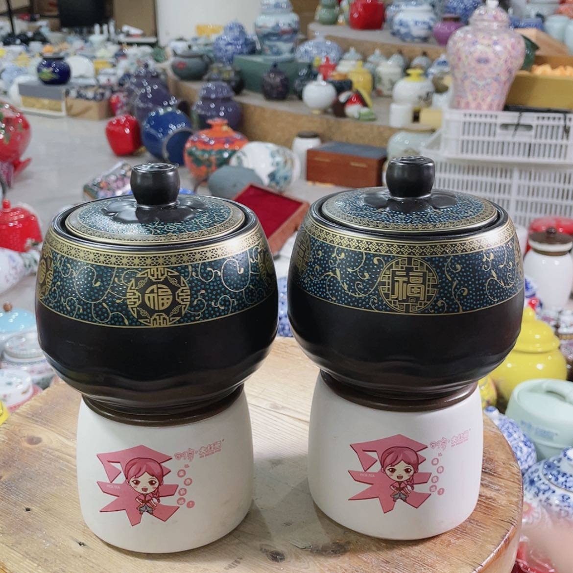 【闪购商品】罐陶瓷茶叶罐密封罐
