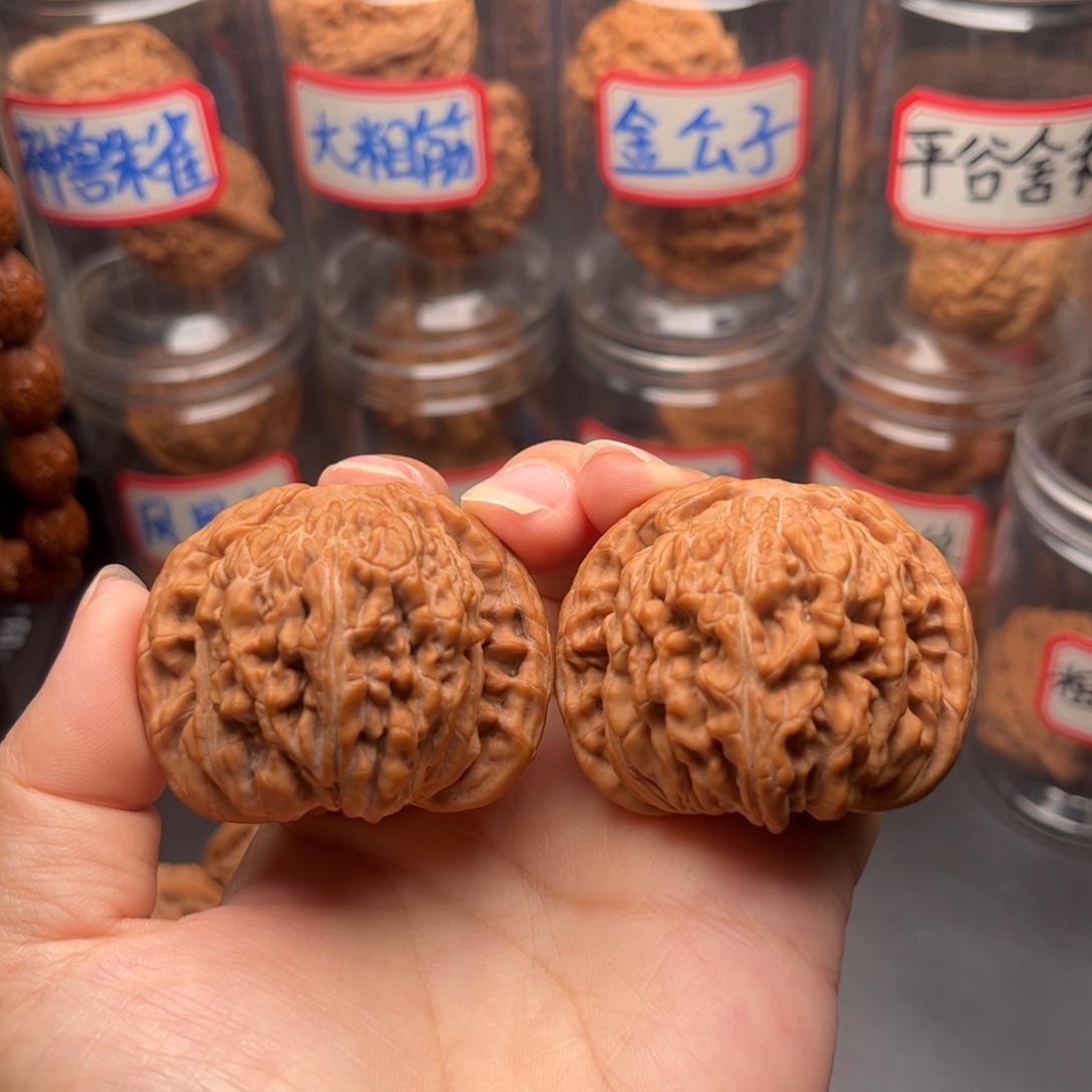 把件文玩核桃46+平谷一代楼全品