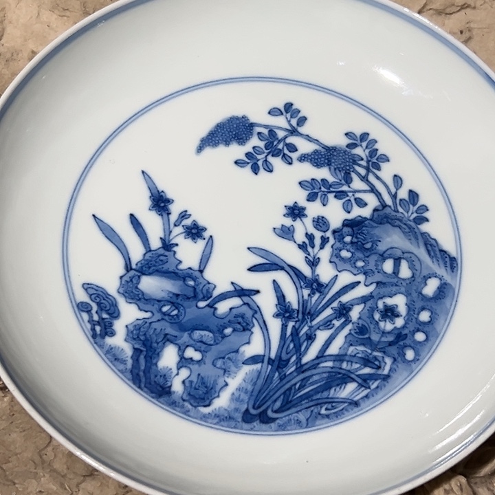 陶12345678青花盘