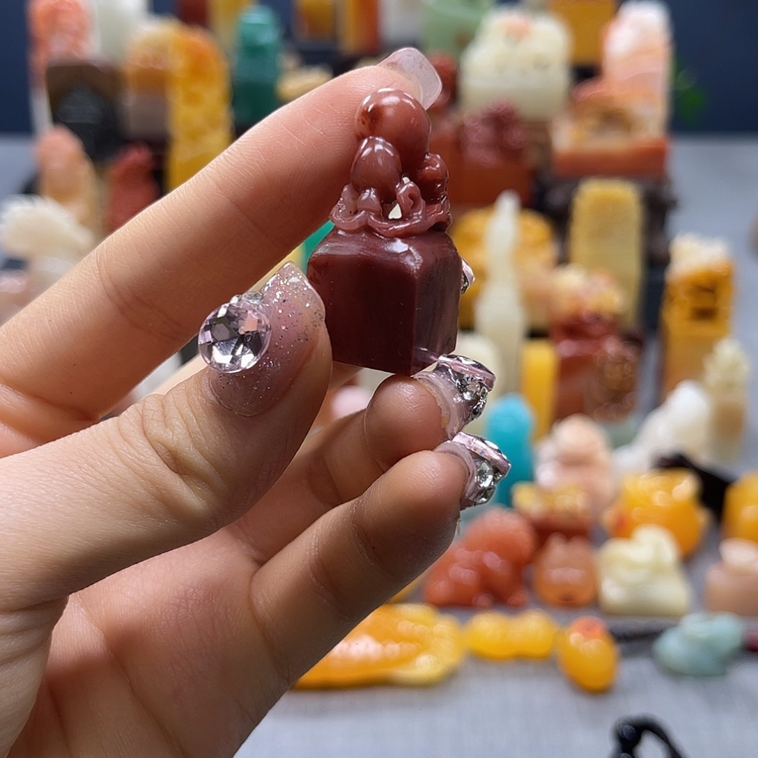 寿山石印石包邮包刻9941