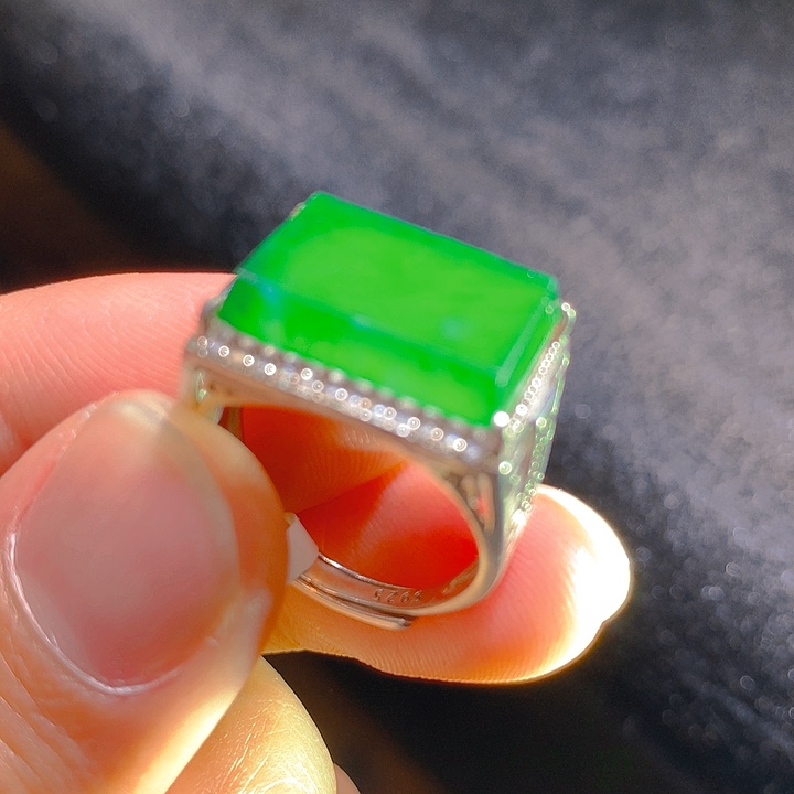 【闪购商品】翡翠颈饰银S925镶嵌翡翠