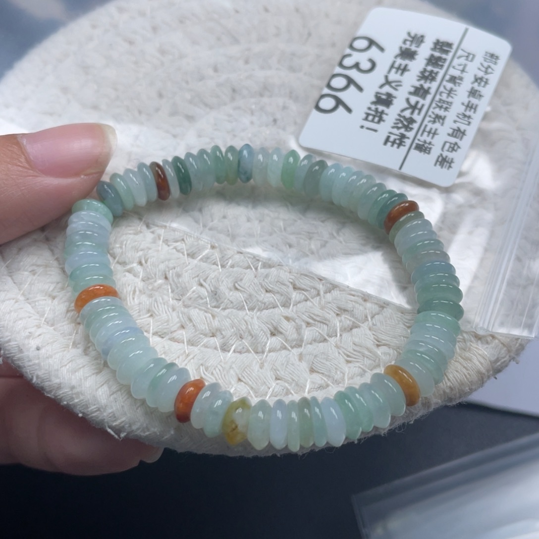 翡翠未镶嵌手链天然A货缅甸翡翠7