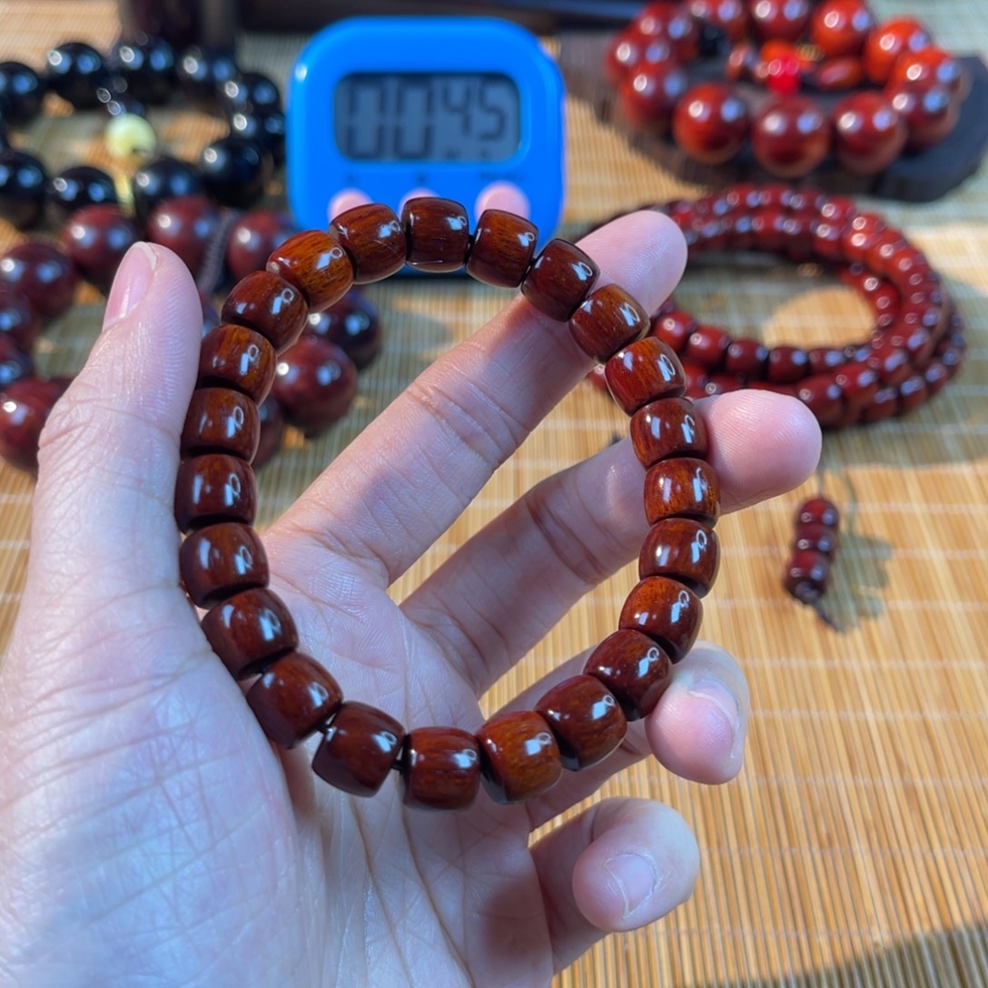 爱***师木小叶紫檀手工艺