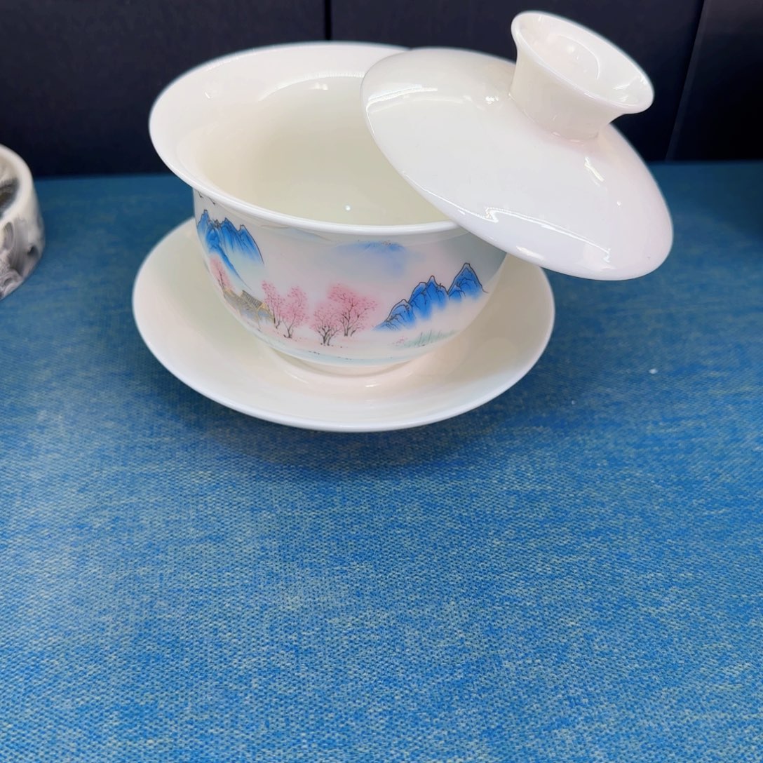 这些盖碗真好看！！！