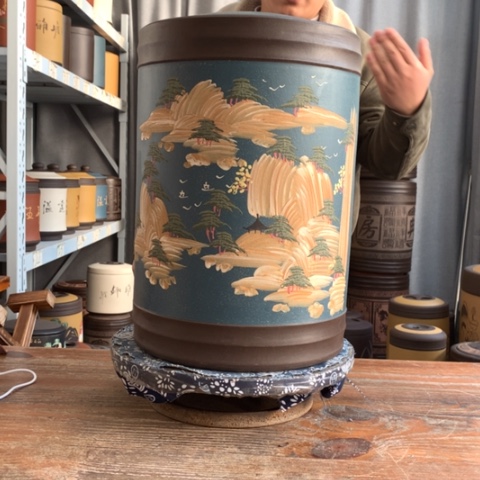 紫砂茶叶罐茶叶罐