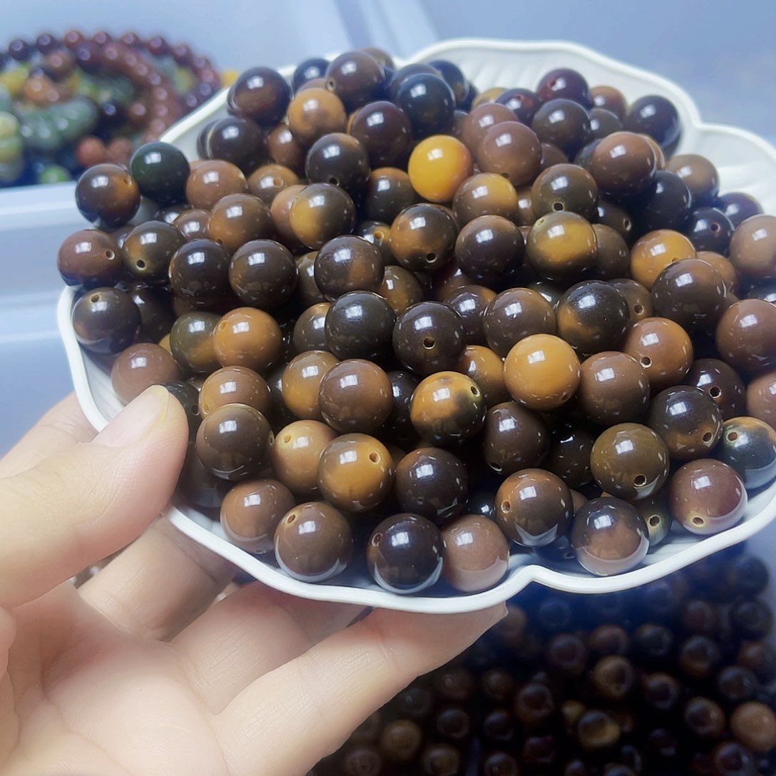 吊坠白玉菩提白玉菩提精品13虎斑纹30颗卡灯牌宠20颗