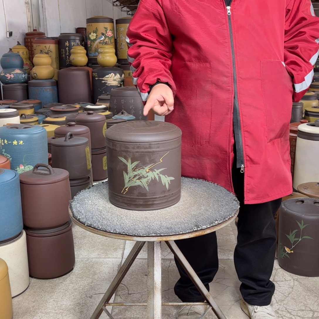 紫砂茶叶罐茶叶罐